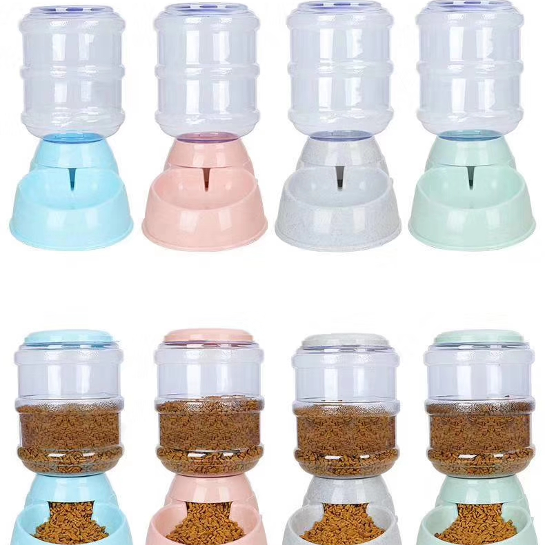 宠物宝宝自动饮水器，自动喂食器
小清新四色，采用食品级PP材料
无毒无味无臭。厂家直销....