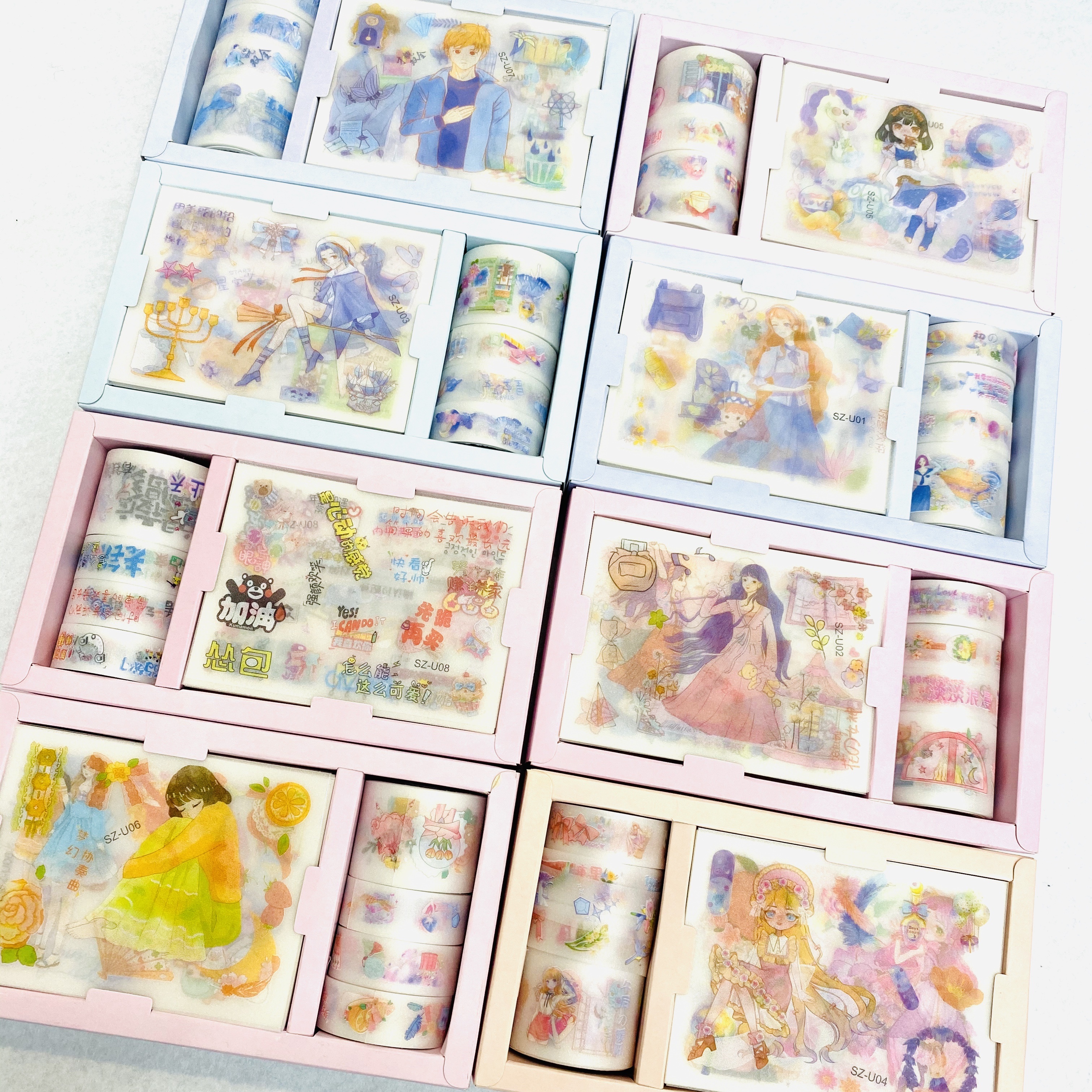 Cartoon comic matte combination planner sticker set pic 9