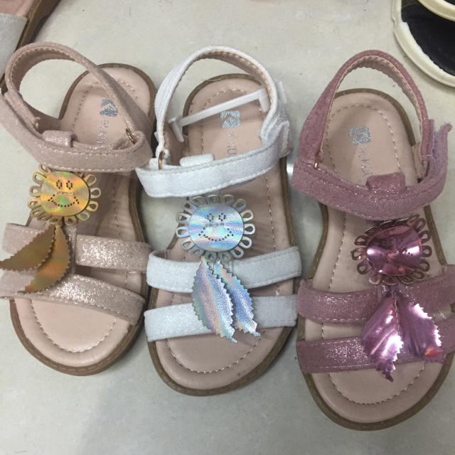 潮流女鞋童鞋60双起订联系改价44258-111新款中童女凉鞋红霞鞋业量大从优