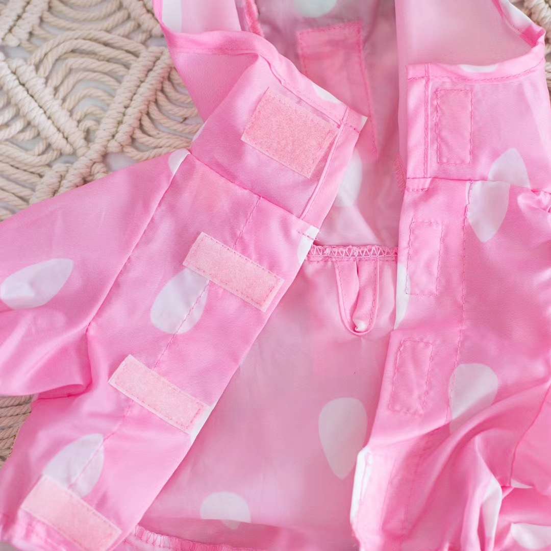 草莓连腿裤雨衣详情1