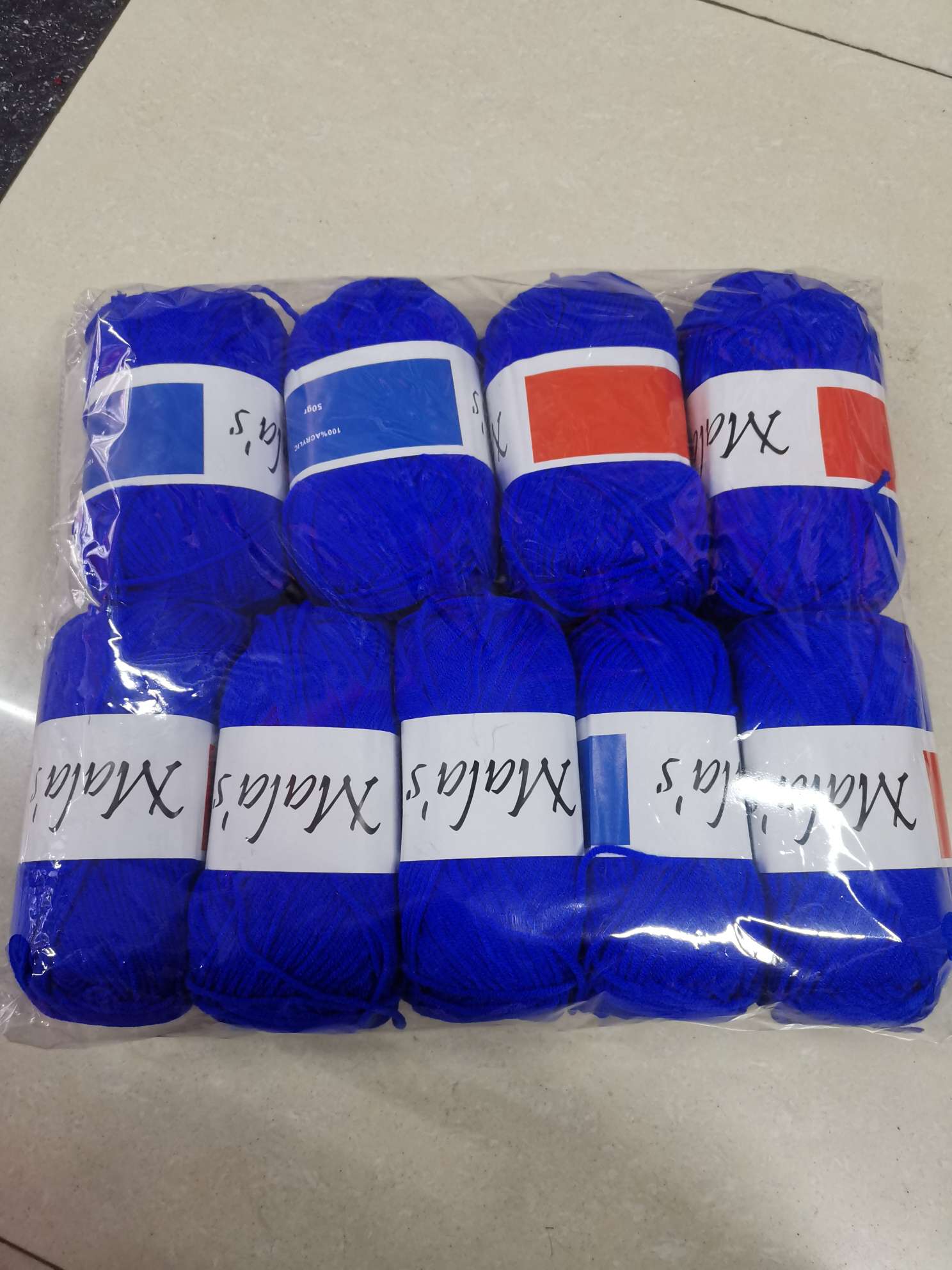 Factory direct sales of 50g acrylic milk cotton four-strand acrylic yarn for weaving scarves, handicrafts, diy handmade yarn, kindergarten set yarn detail image 5