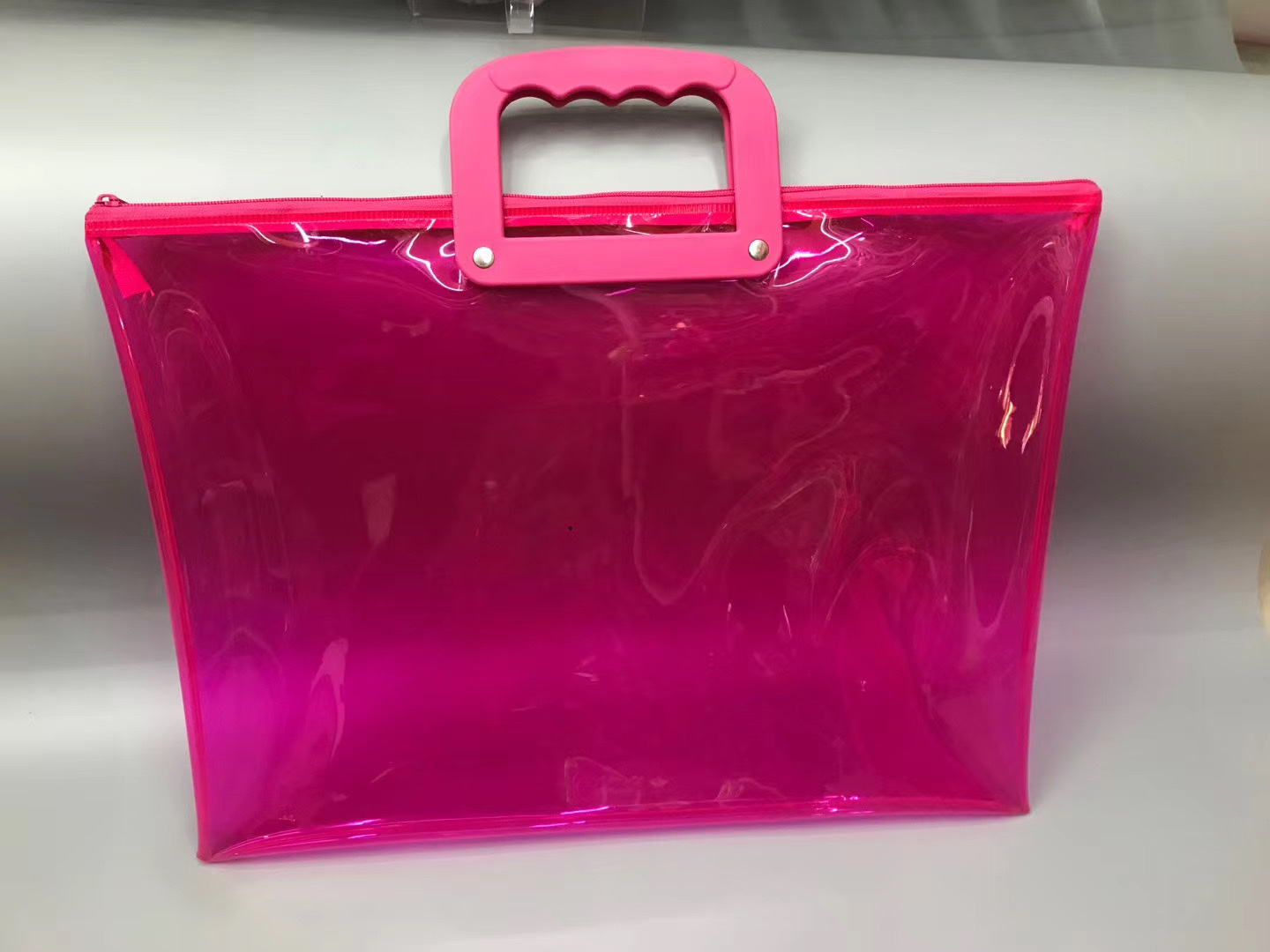 PVC sleeve file bag detail image 9