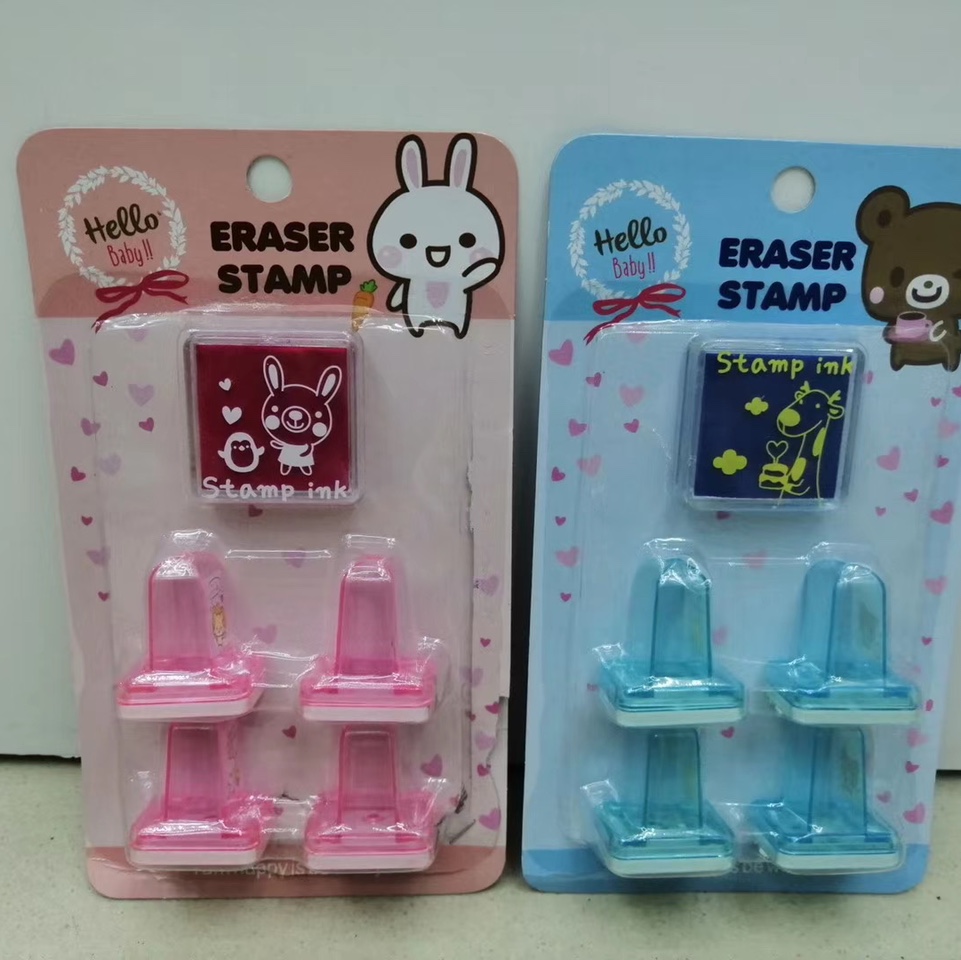 New children's rubber toy stamps