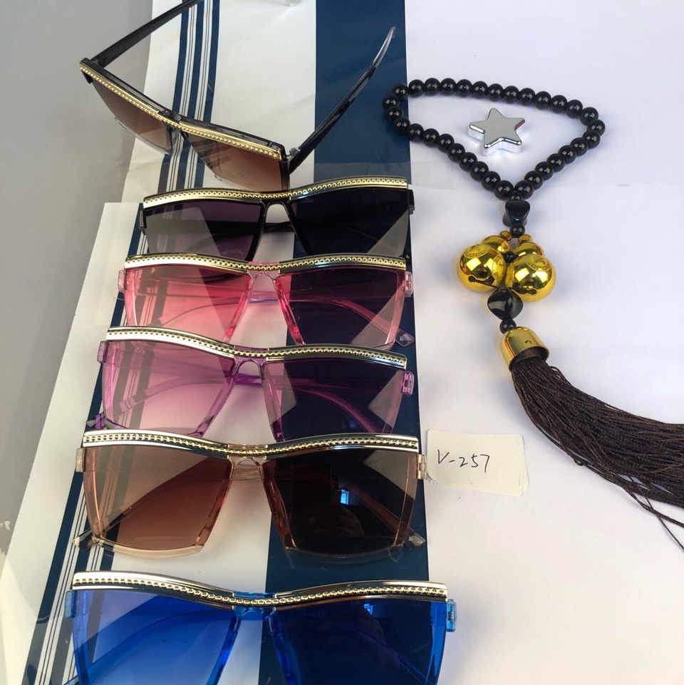 混合架太阳眼镜