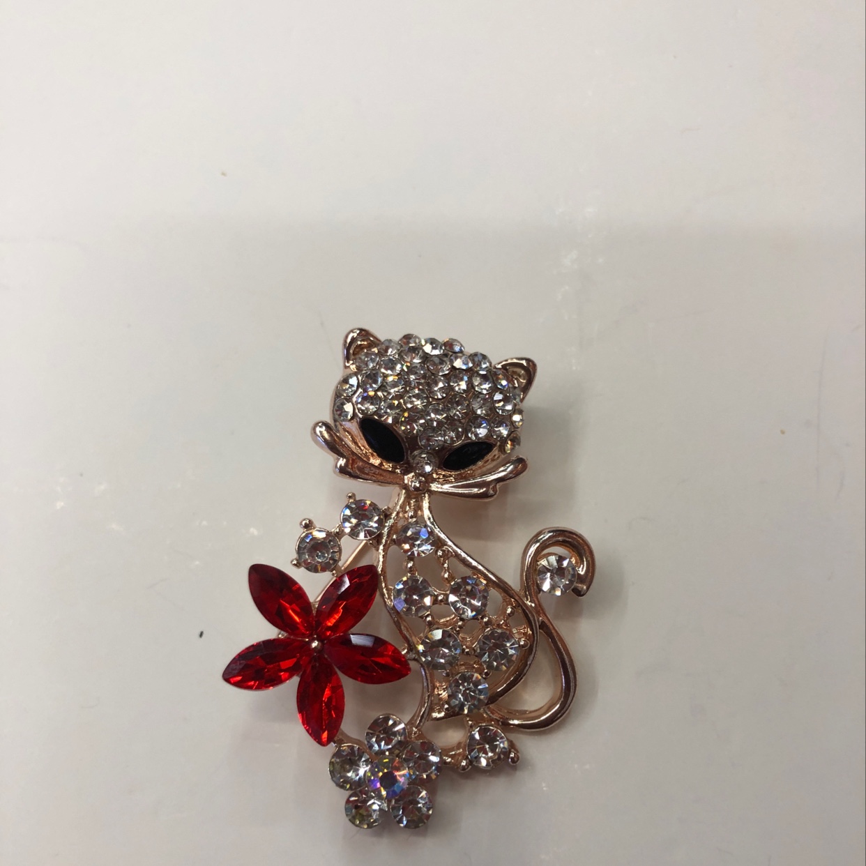 俏皮可爱狐狸胸针