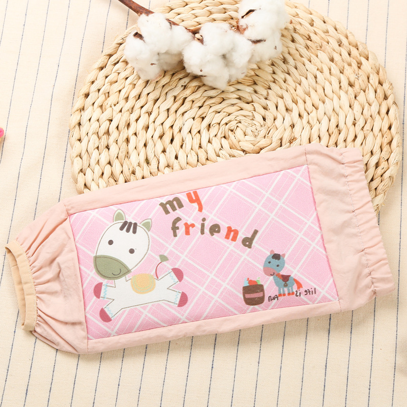 手臂凉席抱宝宝手臂枕夏季喂奶婴儿手臂垫袖臂枕抱孩子神器胳膊套白底实物图