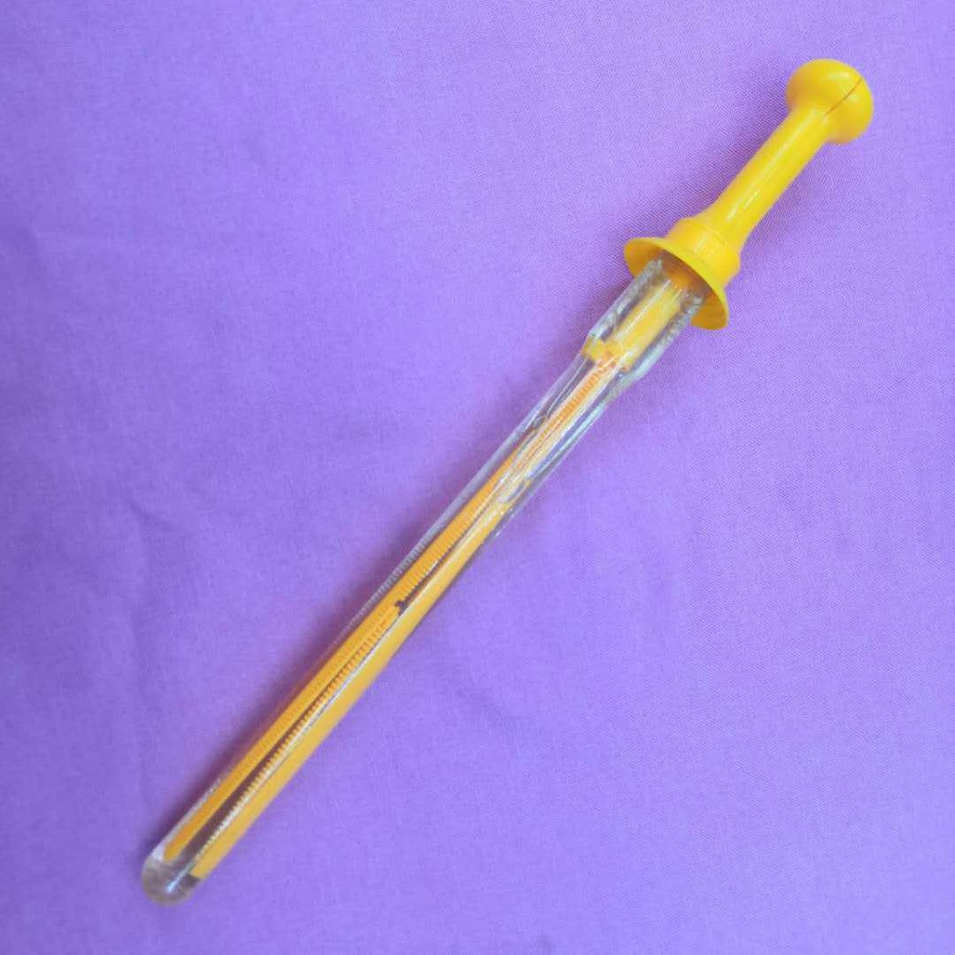 37 cm sword bubble stick traditional nostalgic toy, children's bubble blowing toy, bubble water details Picture