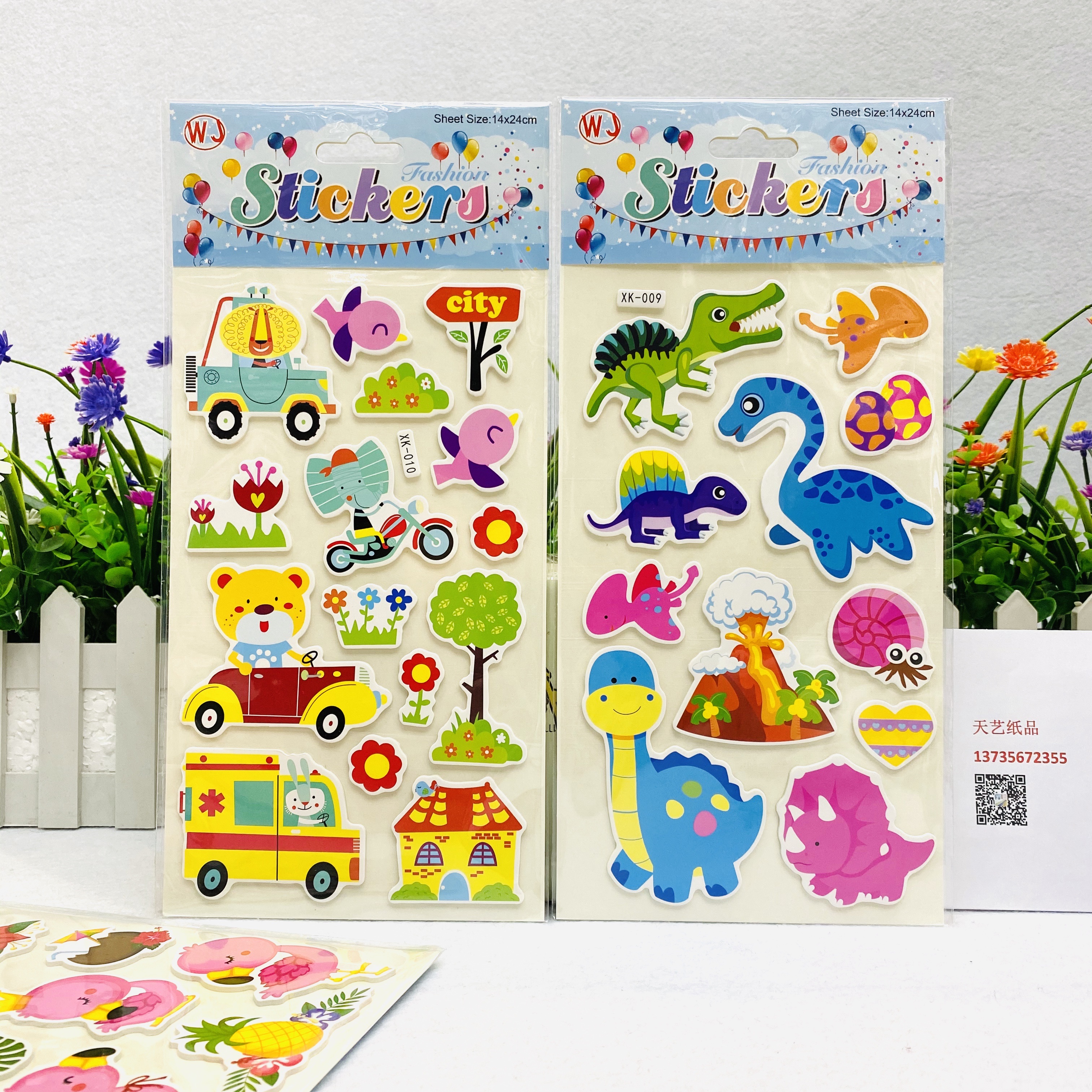 EVA three-dimensional sticker Item Picture
