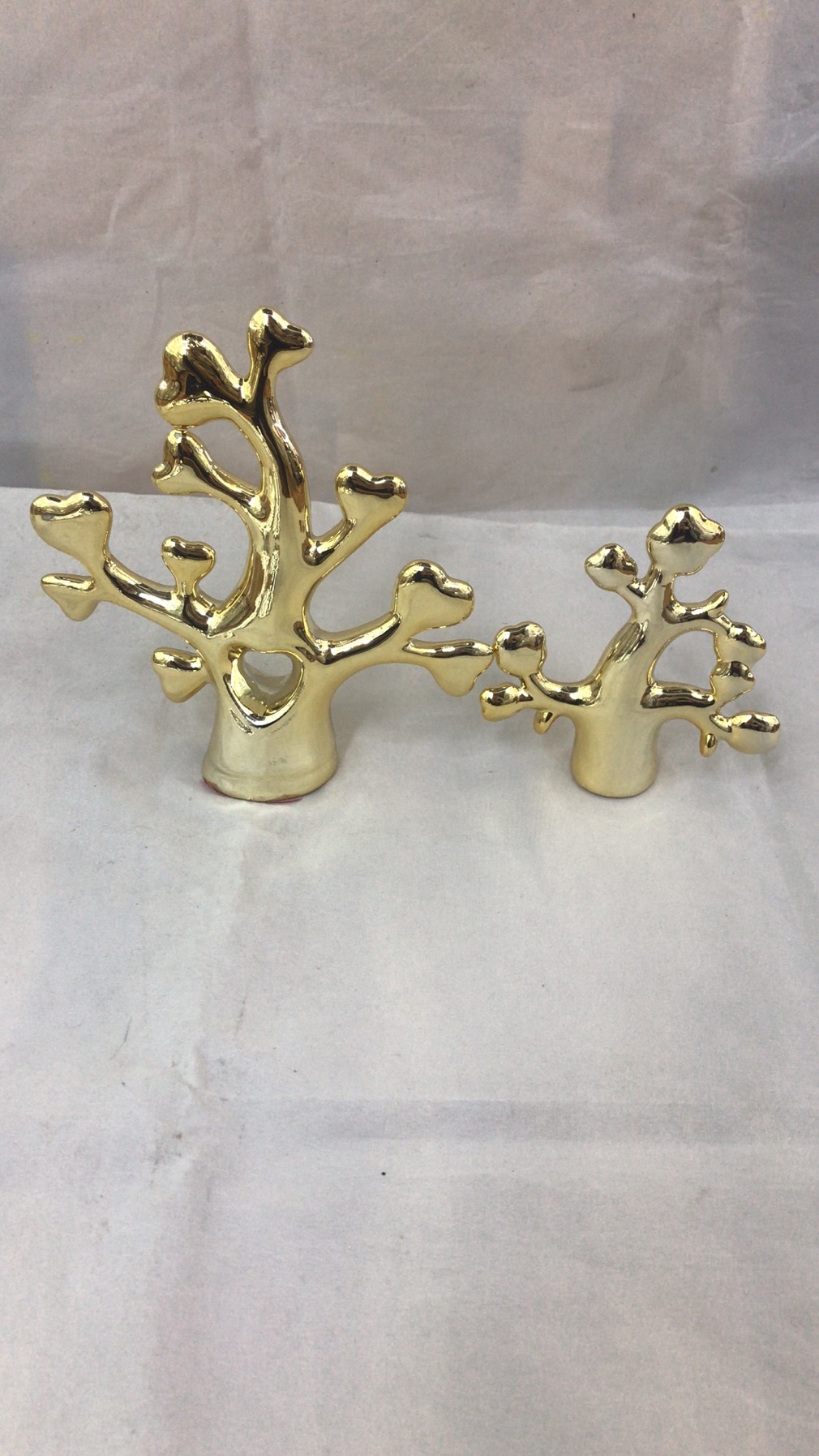 Ceramic electroplated coral craft ornaments detail image 3