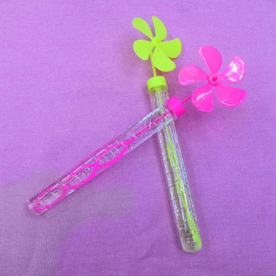 27公分卡通风车泡泡棒传统怀旧玩具儿童吹泡泡玩具泡泡水产品图