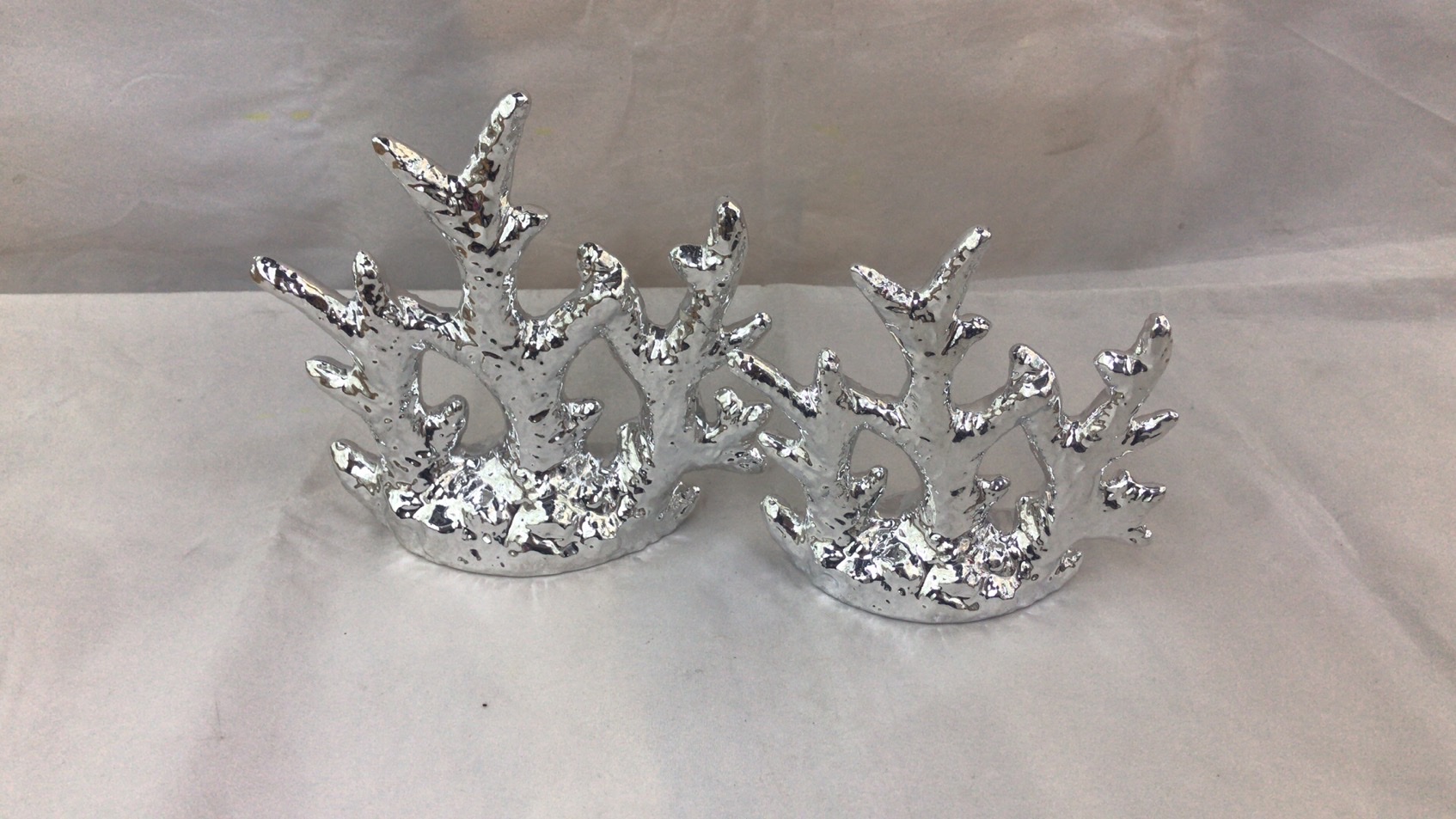 Ceramic electroplated coral craft ornaments detail image 1