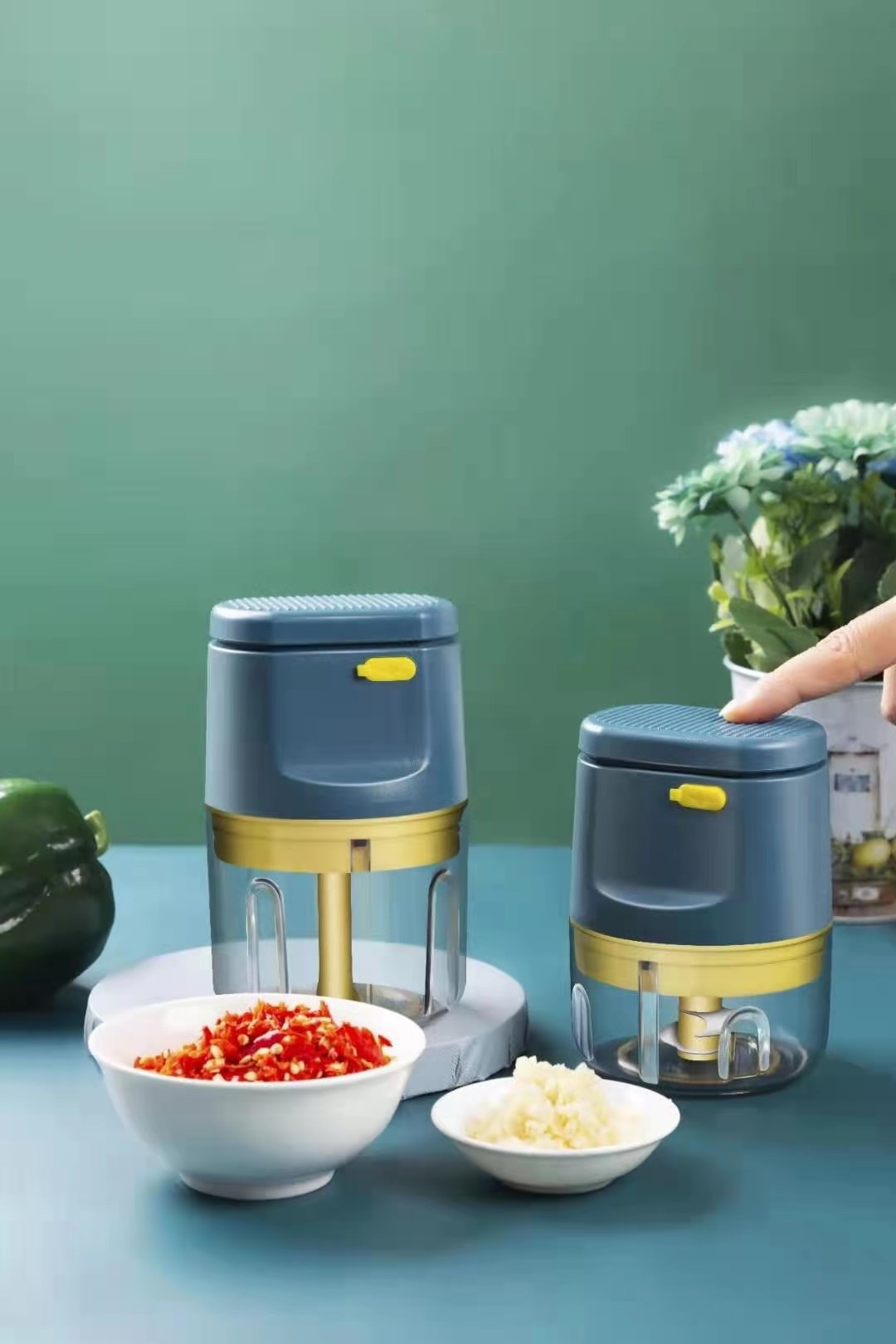 Electric Garlic mashing machine 1 details Picture