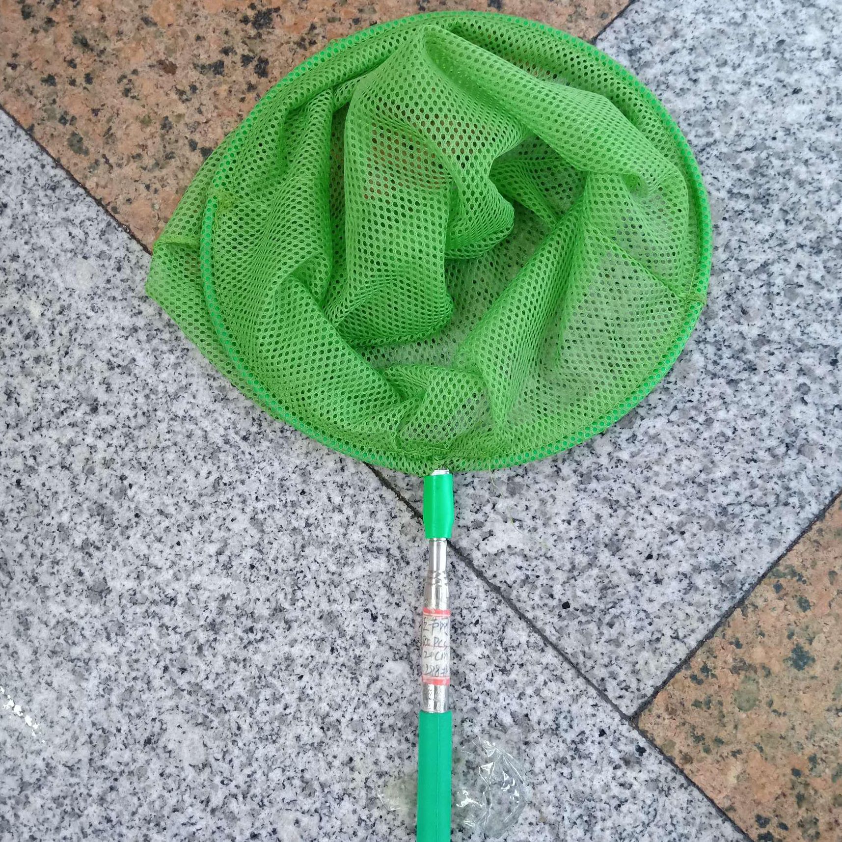 五节伸缩渔网
