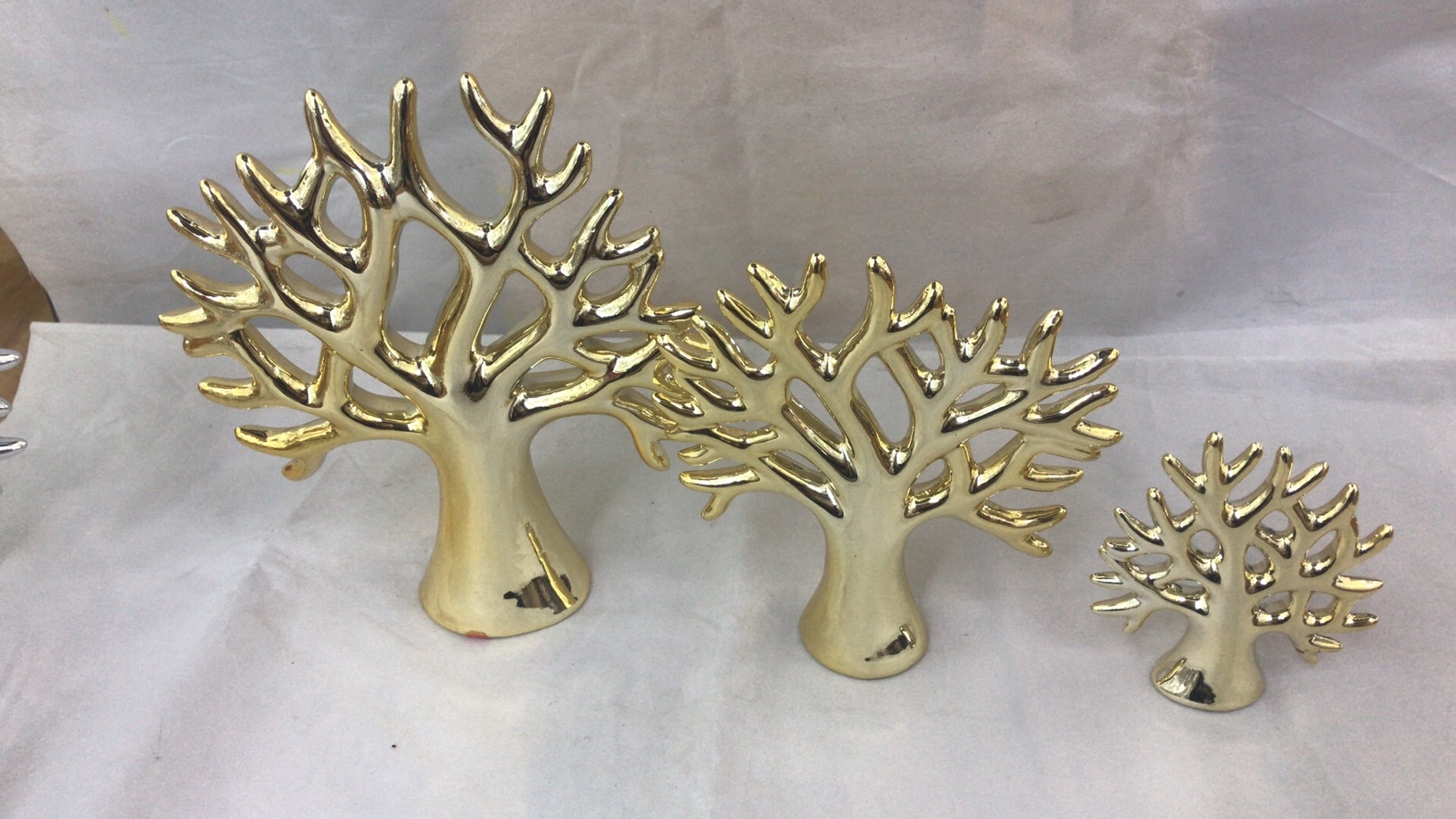 Ceramic electroplated coral craft ornaments detail image 4