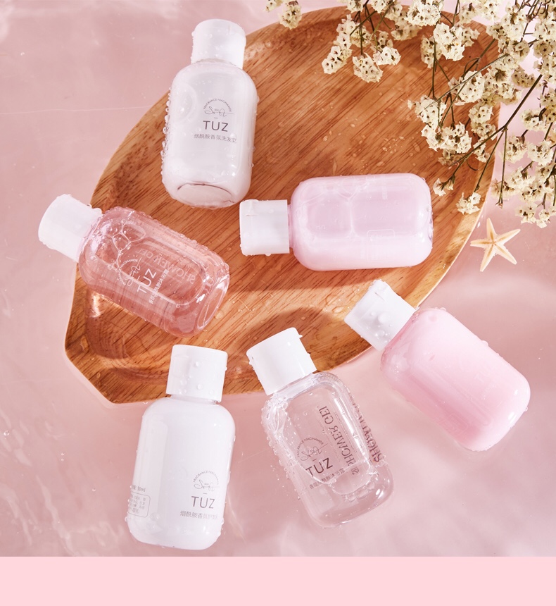 TUZ烟酰胺香氛洗沐护礼盒三件套洗发乳护发乳沐浴乳纯香樱花/云动仓兰味温和滋养护肤详情图19