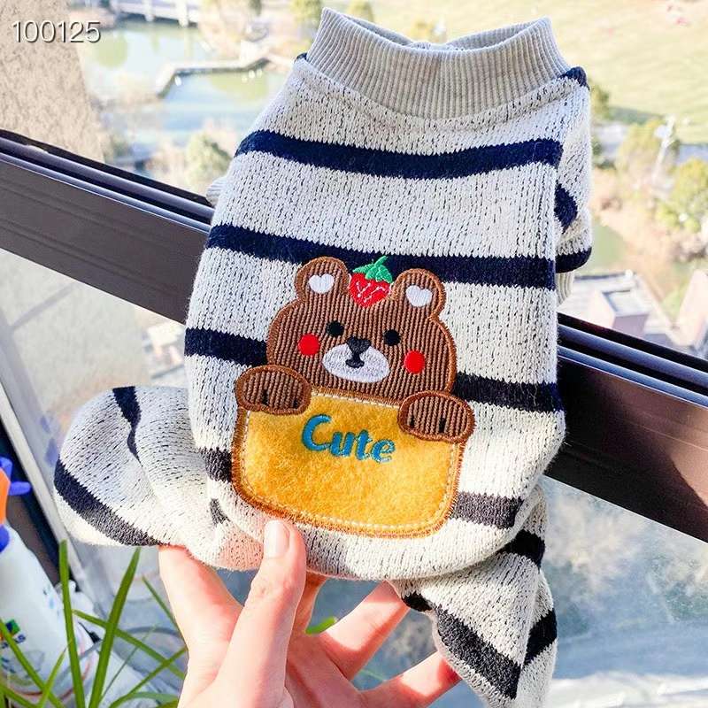 宠物宝宝家居服，有厚度！花裙子漂亮舒适！白底实物图