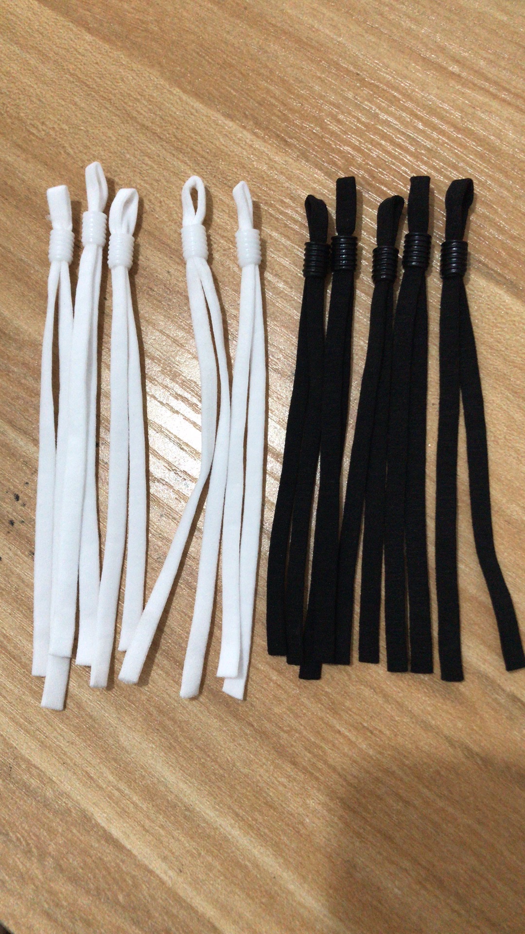 厂家直销口罩可调节松紧绳N95口罩调节扣耳带5mm可调节绳 详情图2