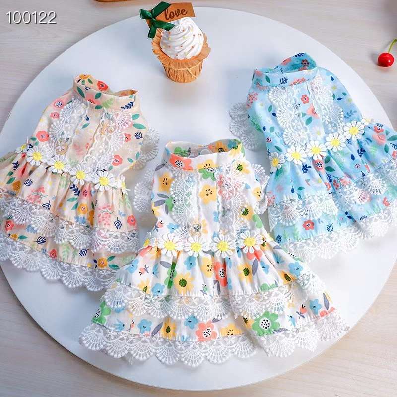 宠物宝宝家居服，有厚度！花裙子漂亮舒适！产品图