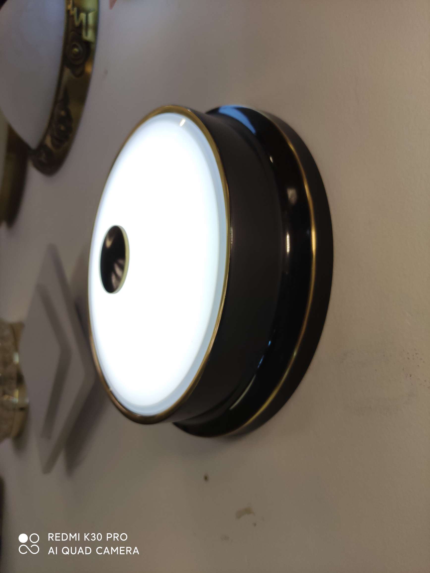 1003/200Cm黑擦金铜+玻璃罩产品图