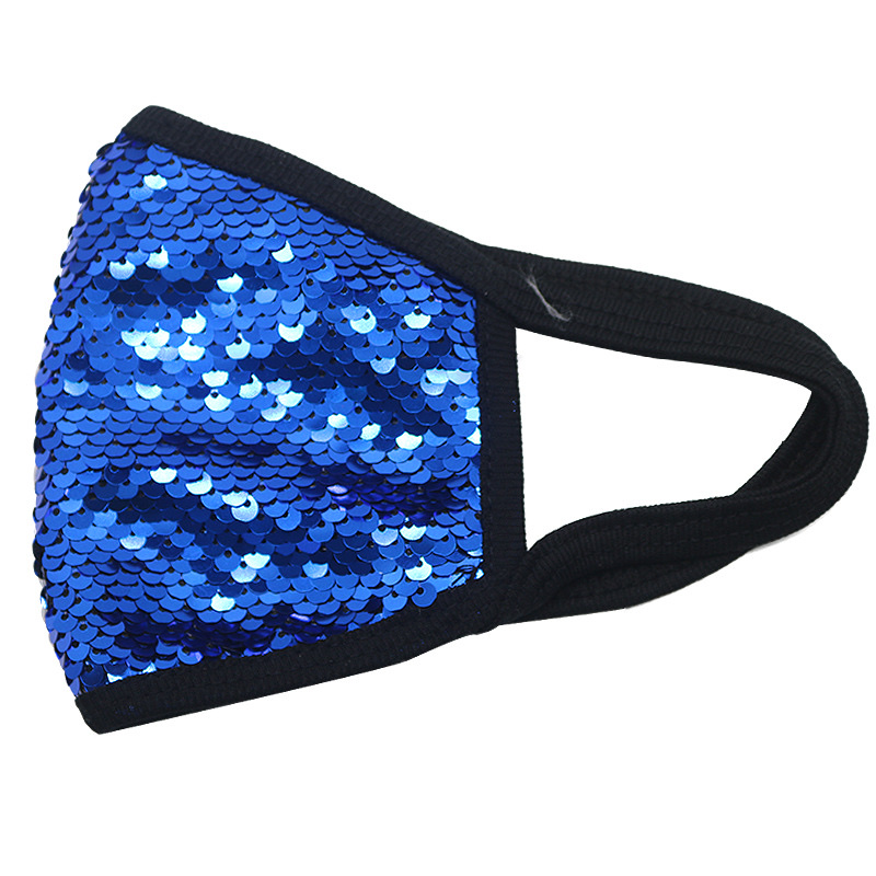 Cross-border winter sequined mask customization, dust-proof fashion, pure cotton personalized washable cotton mask, cold-proof mask [Exclusive for foreign trade] Civilian, civilian, civilian Specification image