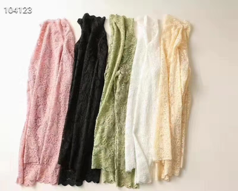 A popular cashew flower lace shirt detail image 8