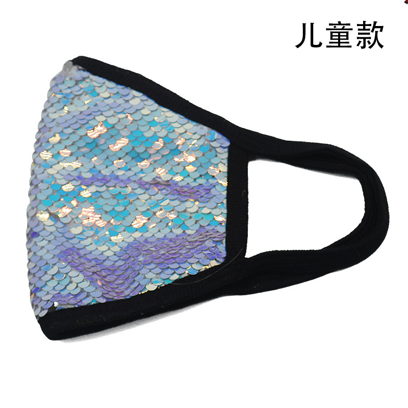 Cross-border winter sequined mask customization, dust-proof fashion, pure cotton personalized washable cotton mask, cold-proof mask [Exclusive for foreign trade] Civilian, civilian, civilian detail image 9