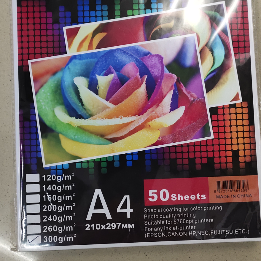 Photographic paper