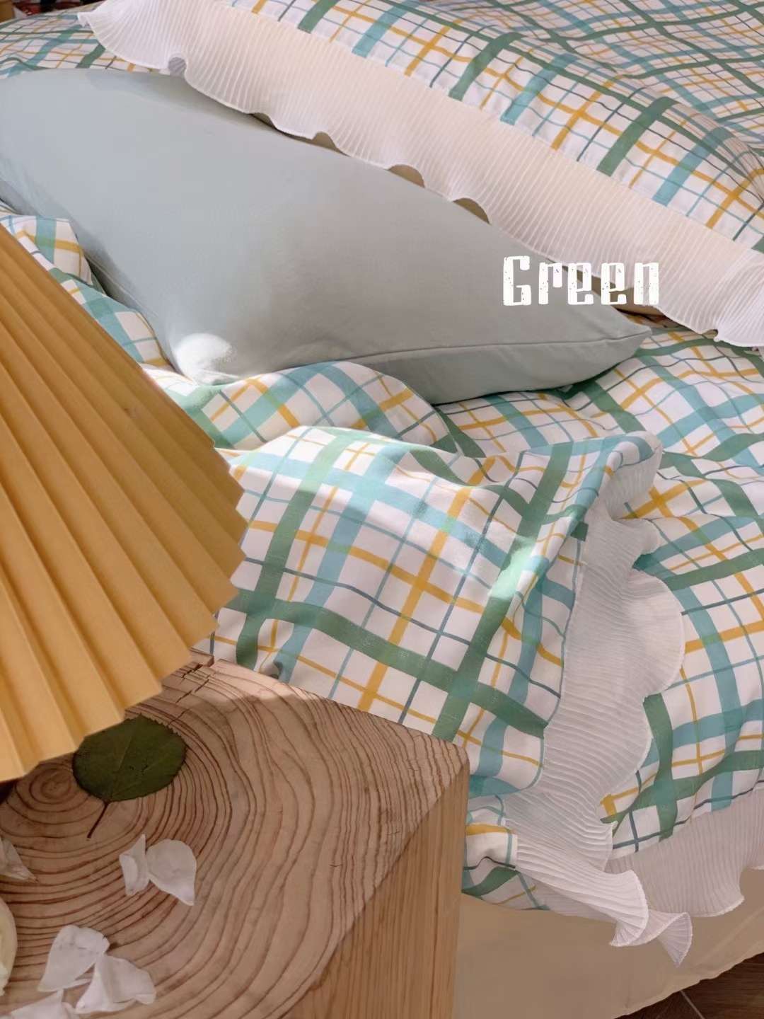 🌷韩系ins奶油格子全棉套件🌷
温柔甜美系|可甜可盐🎀
Have a good sleep💤
👍强烈推荐‼️详情2