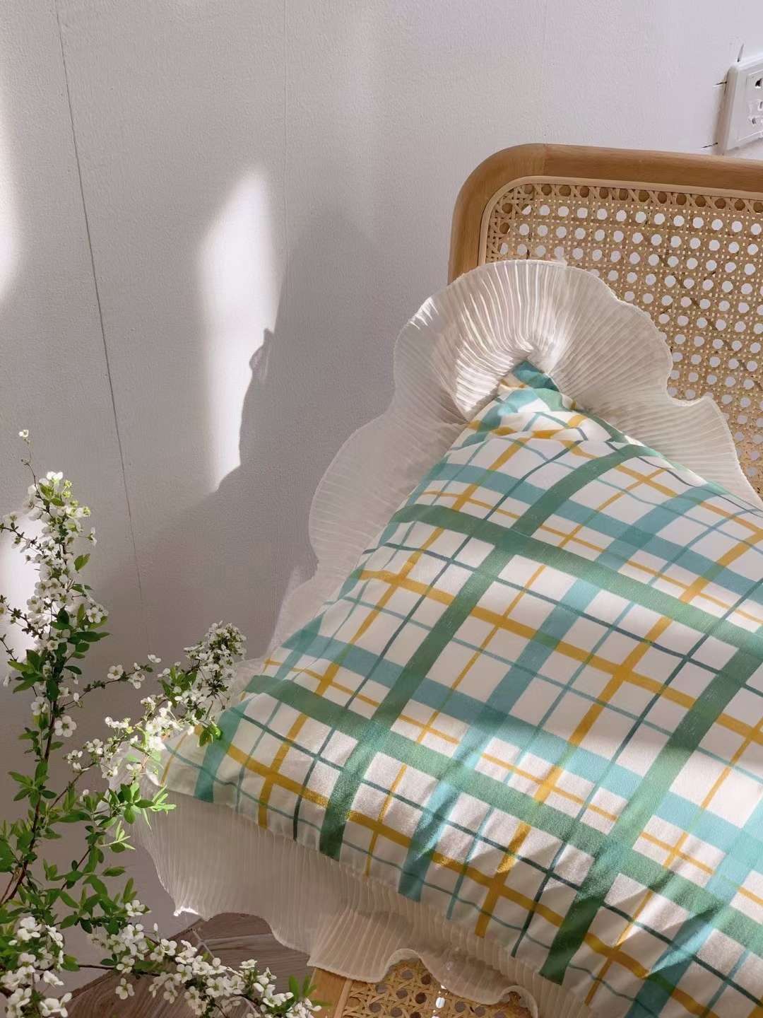 🌷韩系ins奶油格子全棉套件🌷
温柔甜美系|可甜可盐🎀
Have a good sleep💤
👍强烈推荐‼️详情8