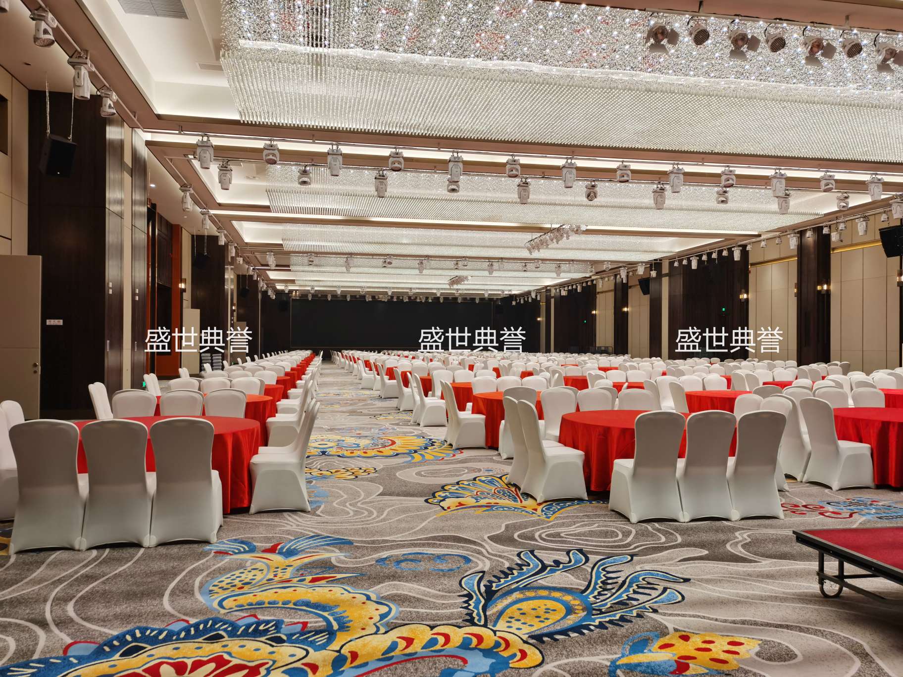 泰州五星级酒店宴会家具定做国际宴会中心婚宴铝椅会议铝合金椅子详情12