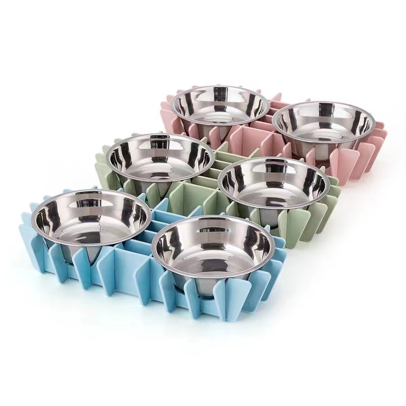 宠物宝宝各式各样的双碗，高端大气上档次！