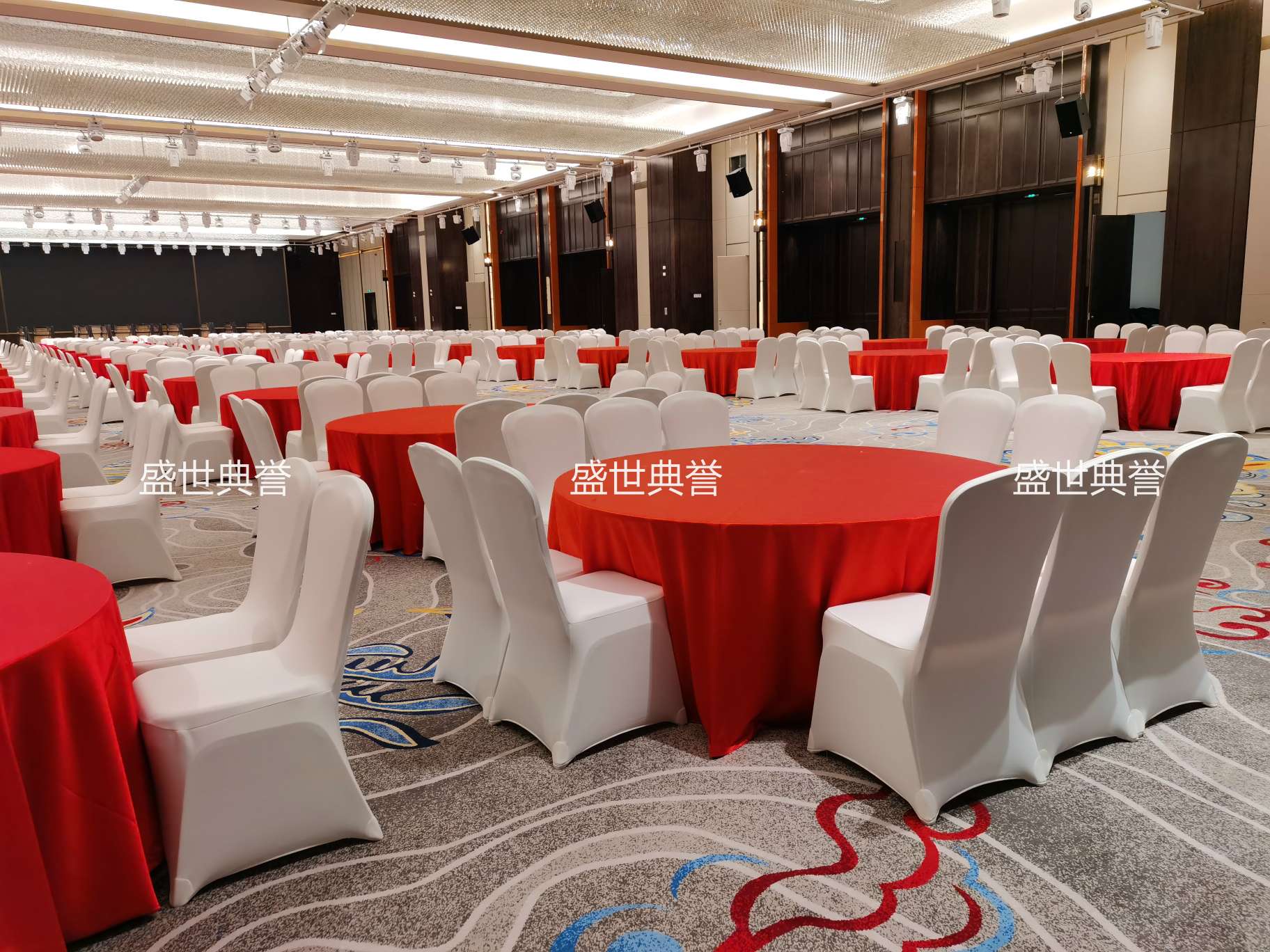 泰州五星级酒店宴会家具定做国际宴会中心婚宴铝椅会议铝合金椅子详情7