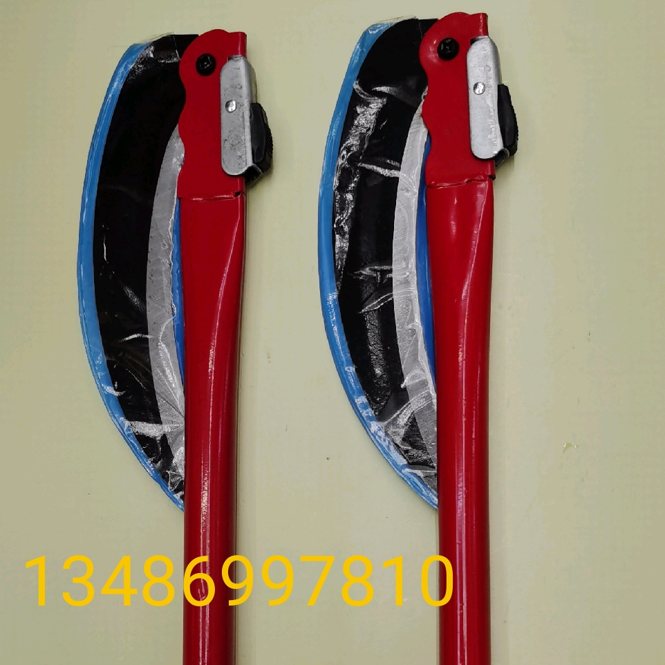 Folding sickle full figure