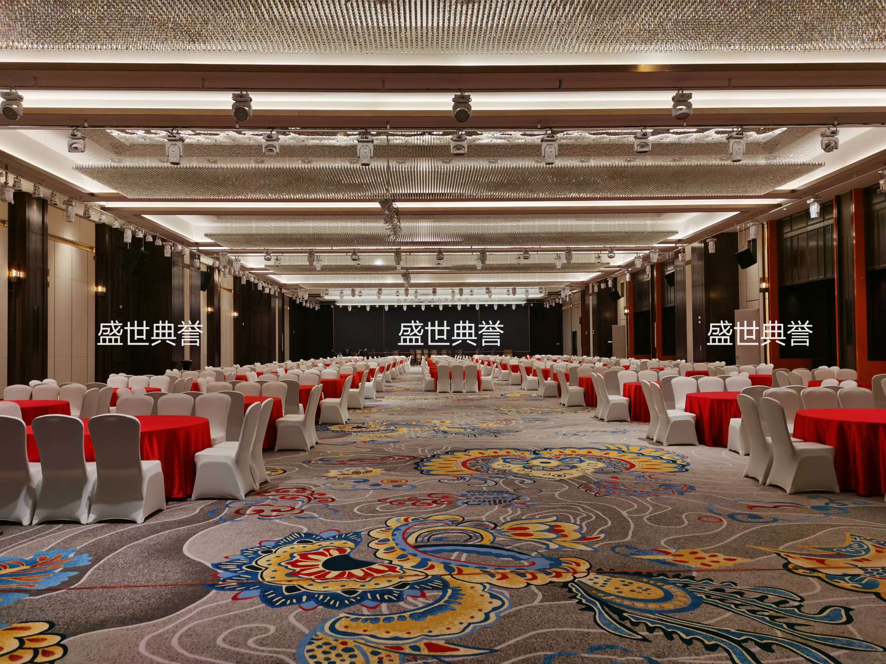 泰州五星级酒店宴会家具定做国际宴会中心婚宴铝椅会议铝合金椅子详情11