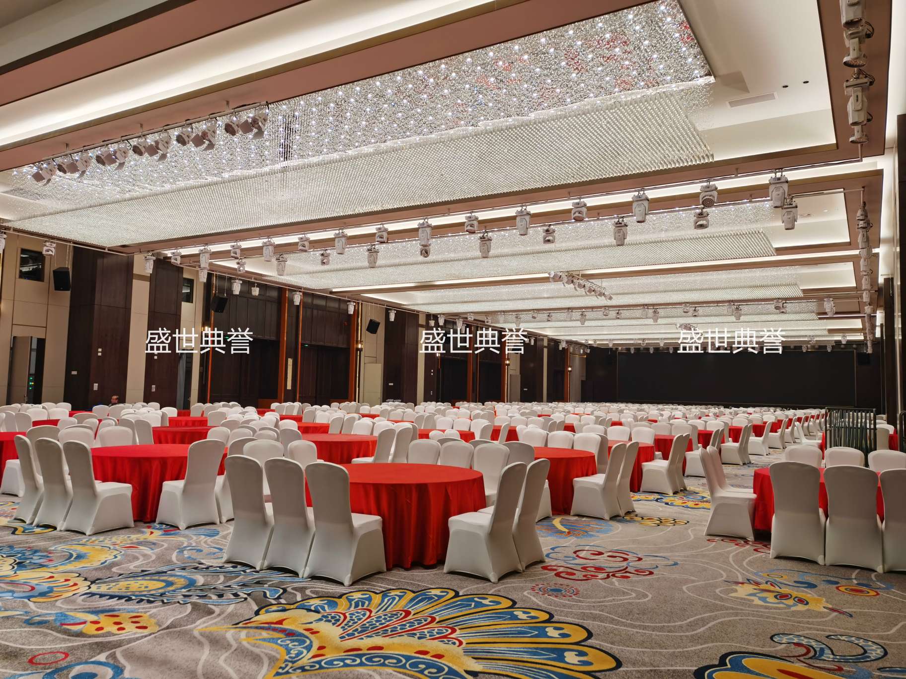 泰州五星级酒店宴会家具定做国际宴会中心婚宴铝椅会议铝合金椅子详情13