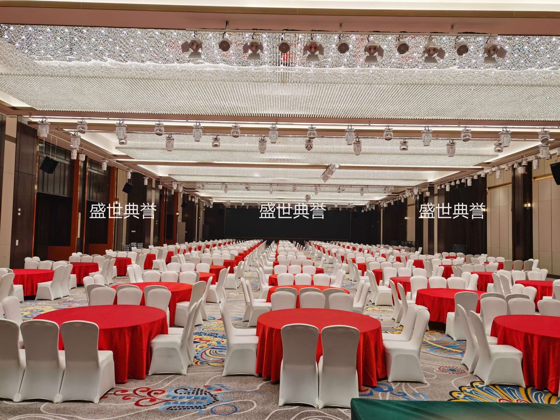 泰州五星级酒店宴会家具定做国际宴会中心婚宴铝椅会议铝合金椅子详情17
