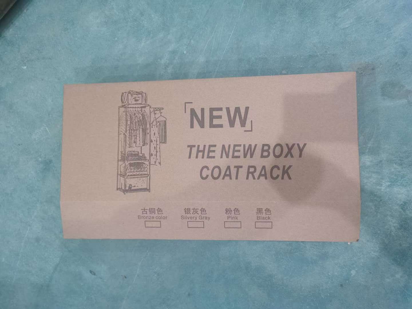 方形衣帽架单杆式寝室衣架晾衣架移动挂衣架落地卧室挂衣架详情图6