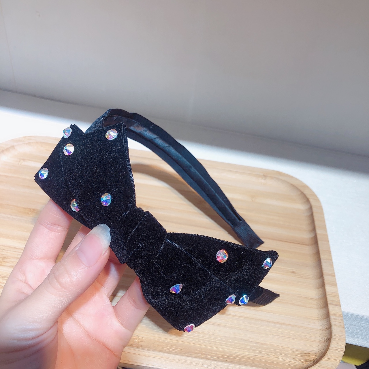 热销新款发饰时尚百搭简约发带头箍优雅发箍韩版手工打结布艺发箍602