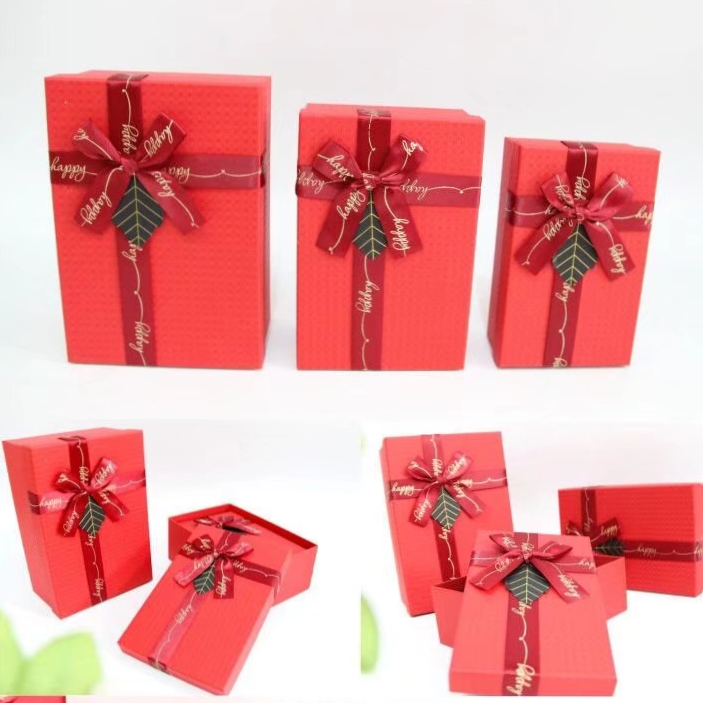 Tianxiang Craft Gift Box, creative gift, creative rectangular three-piece set, gift box, packaging box, paper box, gift box thumbnail