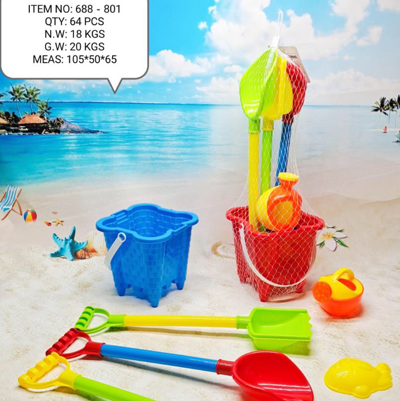 Factory direct sales bestseller 688-801 net bag children's summer beach outdoor essential product