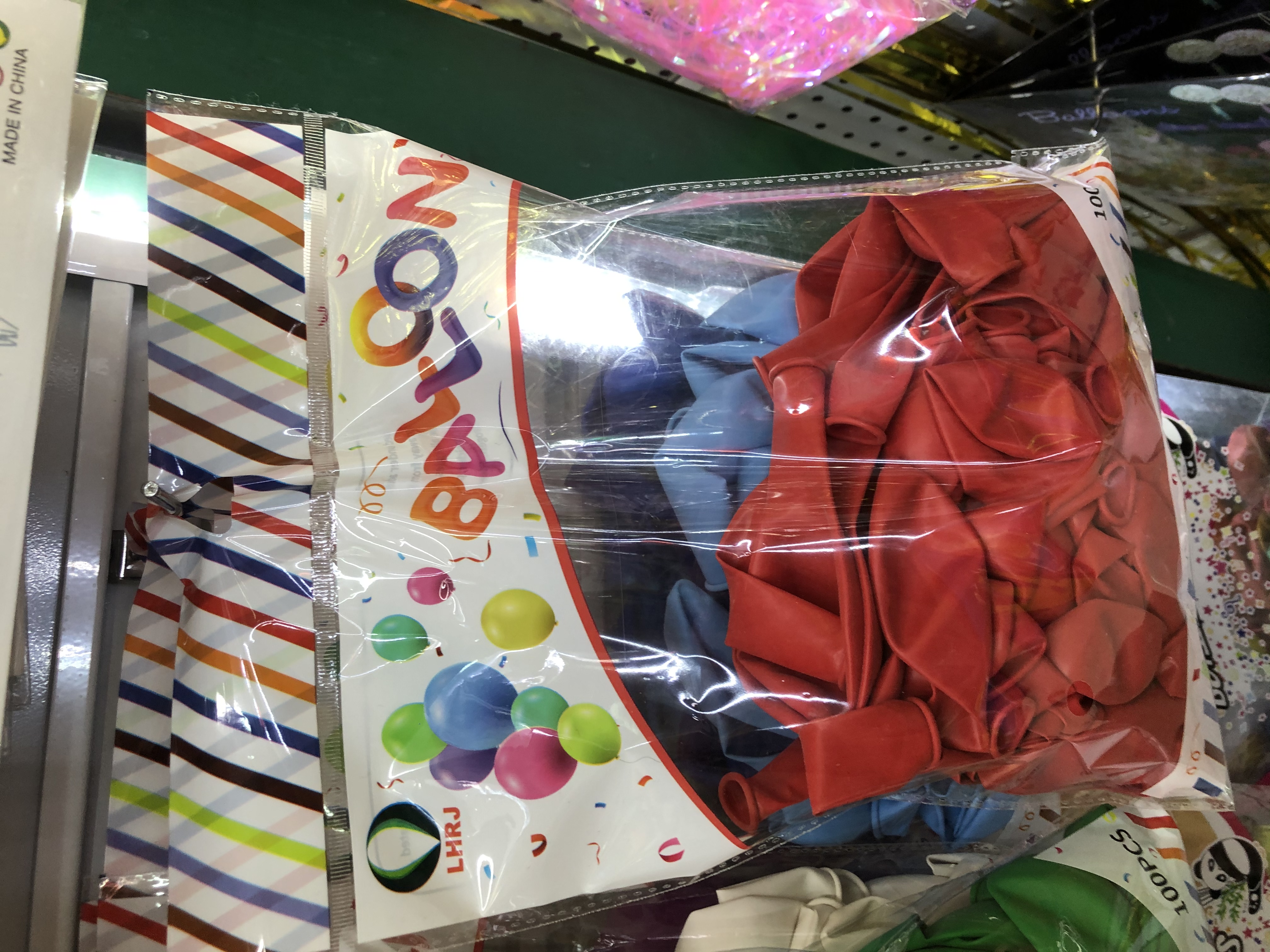 乳胶气球细节图