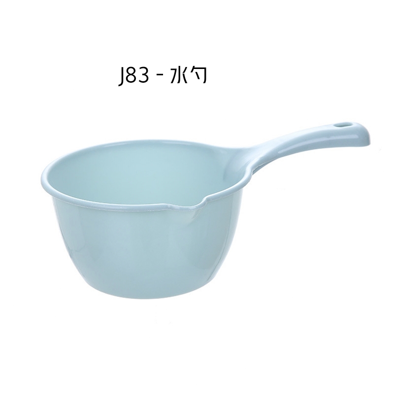 J83－水勺 加厚塑料水瓢厨房长柄打水勺水洗头杯冲水洗澡瓢详情图4