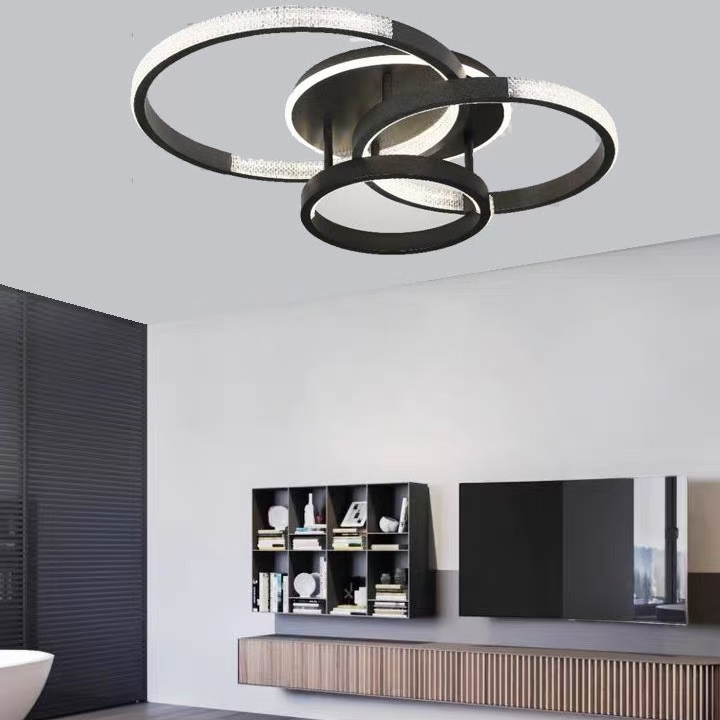 Bedroom ceiling lamp, simple and modern room lamp, study lamp, ultra-thin and minimalist master bedroom ceiling lamp