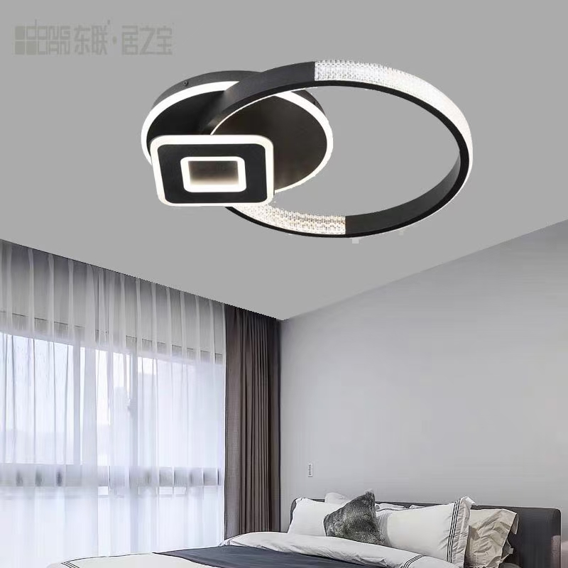 Bedroom ceiling lamp, simple and modern room lamp, study lamp, ultra-thin and minimalist master bedroom ceiling lamp Specification image