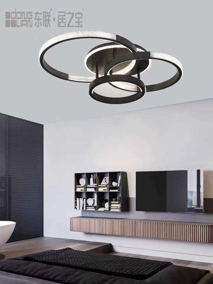 Bedroom ceiling lamp, simple and modern room lamp, study lamp, ultra-thin and minimalist master bedroom ceiling lamp details Picture
