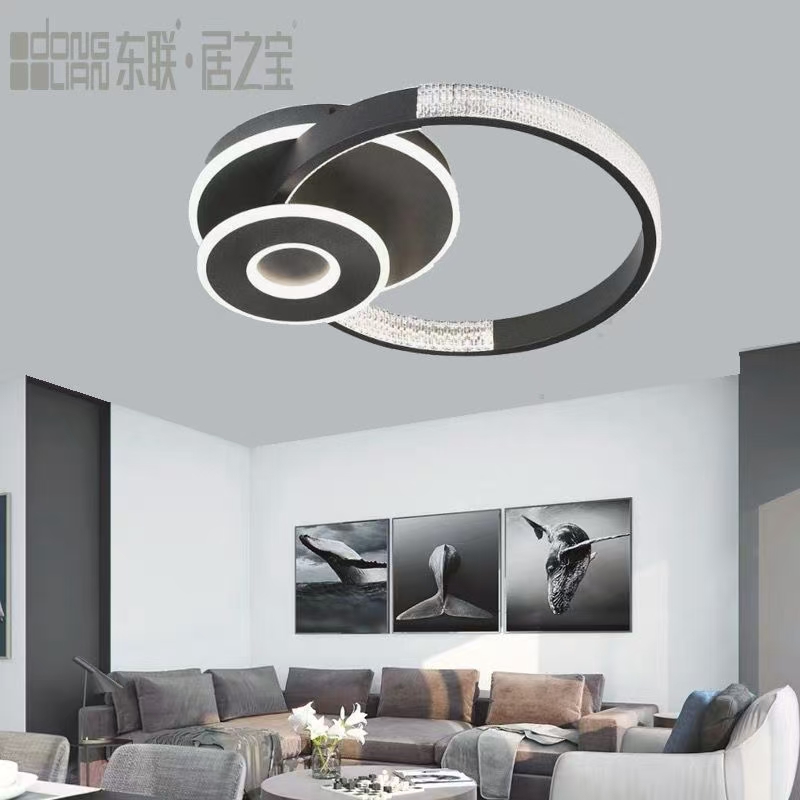 Bedroom ceiling lamp, simple and modern room lamp, study lamp, ultra-thin and minimalist master bedroom ceiling lamp Application Scenario