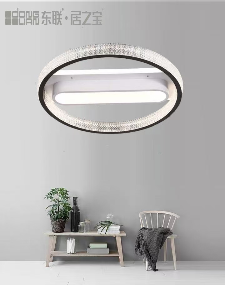 Bedroom ceiling light, simple and modern room light, dining room and study lighting, ultra-thin and minimalist master bedroom ceiling light Application Scenario