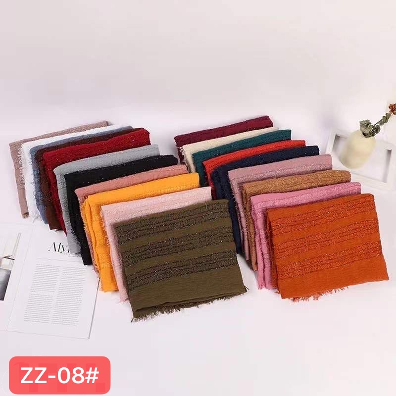 2021 On The New Latest Fashion New Bright Silk Casual Scarf Foreign Trade Baotu Exploded Hot Printed Long Scarf undefined