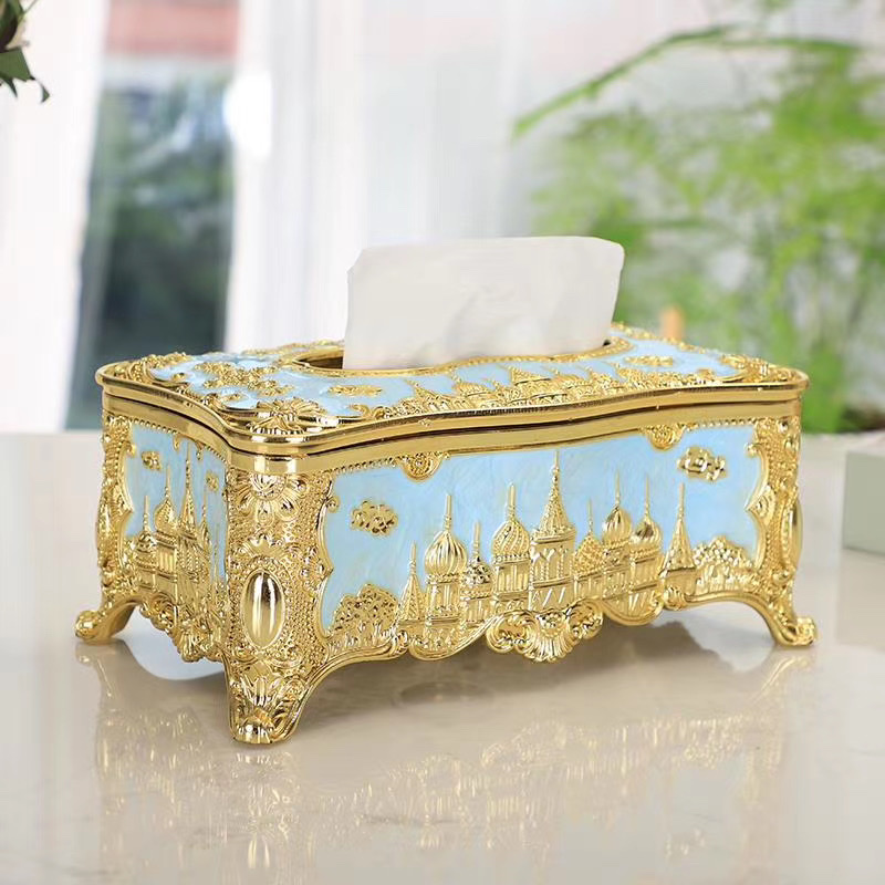 New castle acrylic tissue box Item Picture