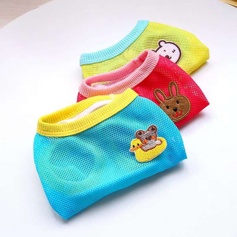 宠物宝宝新品衣服，现在开始排单生产，预计半个月出货了。夏日一抹清凉！透气养眼背心❤详情图2